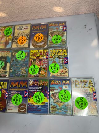 Lote Casetes Mix Sin Abrir