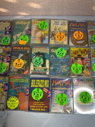 Lote Casetes Mix Sin Abrir