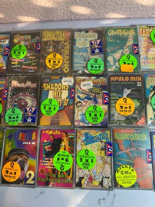 Lote Casetes Mix Sin Abrir