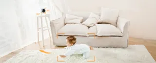 Vigilabebés BOIFUN 4.3 1080P Cámara