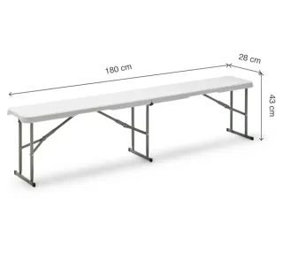 Tavolo pieghevole da campeggio 180 cm