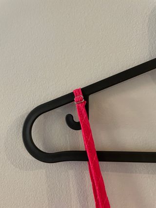 Vestido Midi Fucsia Stradivarius Talla XS