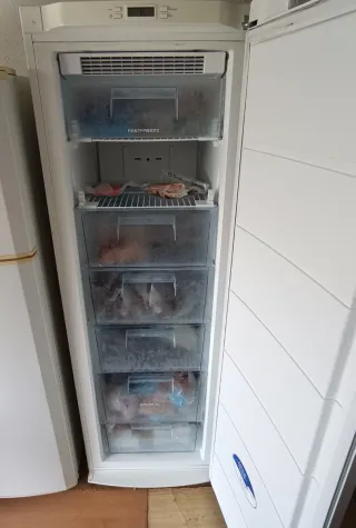 Congelador vertical blanco Electrolux SpacePlus