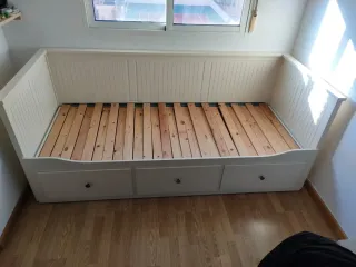 Diván Ikea Hemnes blanco