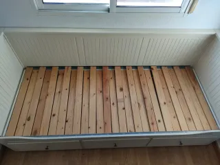 Diván Ikea Hemnes blanco