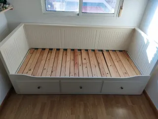Diván Ikea Hemnes blanco
