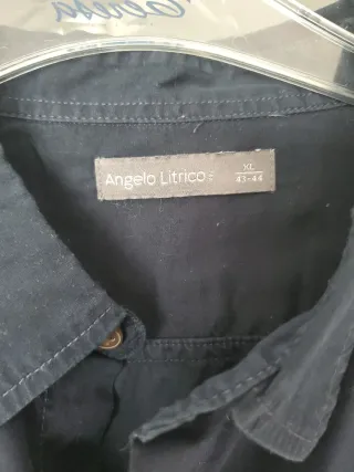 Camisa Angelo Litrico Azul Talla xl