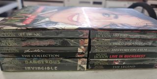 DISCOGRAFIA MICHAEL JACKSON THE KING OF POP (X10 C