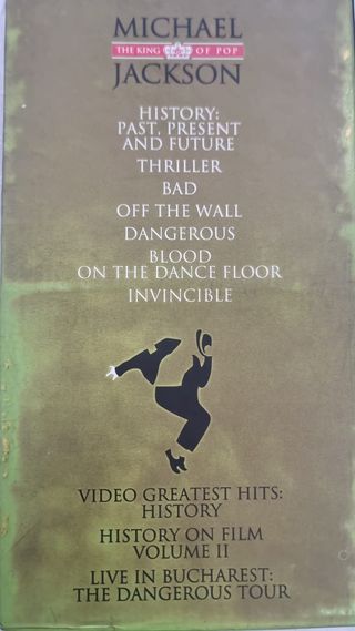 DISCOGRAFIA MICHAEL JACKSON THE KING OF POP (X10 C