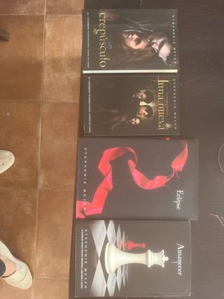 Colección saga crepúsculo