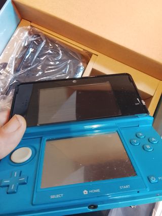 PACK NINTENDO 3DS + CARTAS RA + CAJA + SD