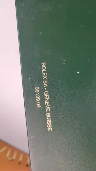 Caja Rolex Original Verde