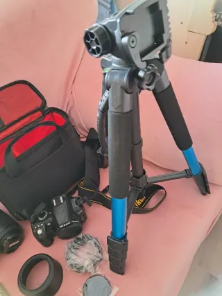 Pack Cámara Nikon D3100 + Lentes + Accesorios