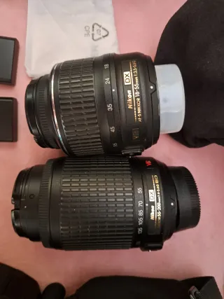 Pack Cámara Nikon D3100 + Lentes + Accesorios