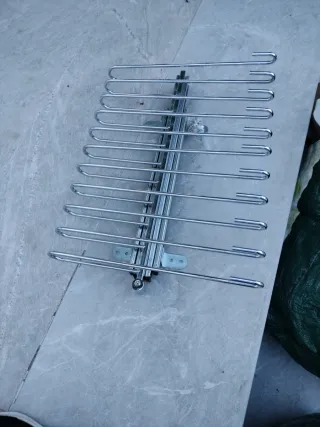 2 Pantalonera estraibili in metallo