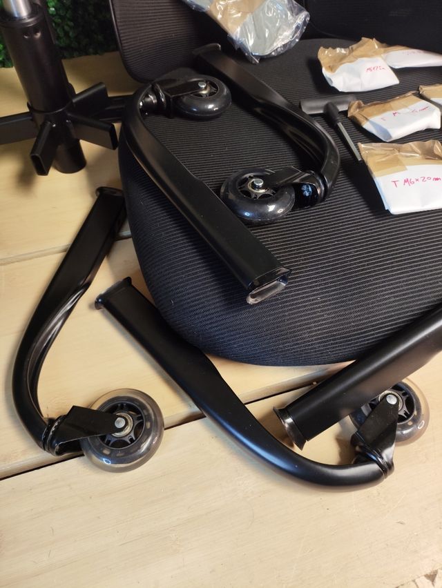 Sedia ergonomica da ufficio nera