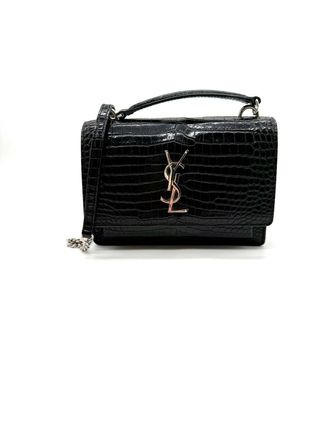 Bolso Sunset Saint Laurent Negro