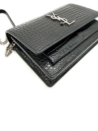 Bolso Sunset Saint Laurent Negro