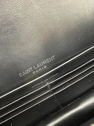 Bolso Sunset Saint Laurent Negro