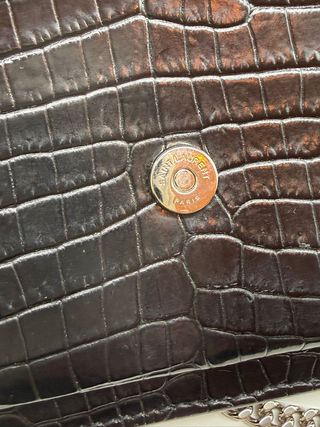 Bolso Sunset Saint Laurent Negro