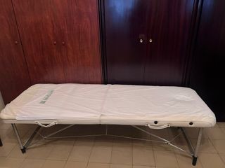 Camilla plegable profesional de aluminio – nueva