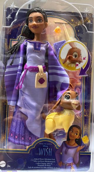 Muñeca Disney Wish Asha de Rosas con Valentino