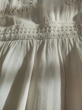 Vestido Cortefiel blanco