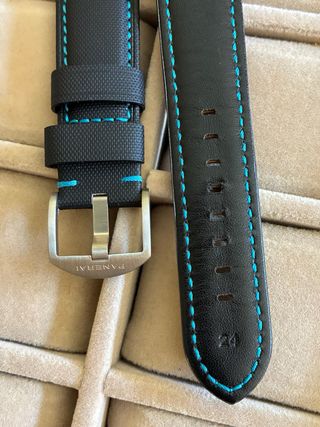 Cinturino per orologio Panerai Nero - Regata