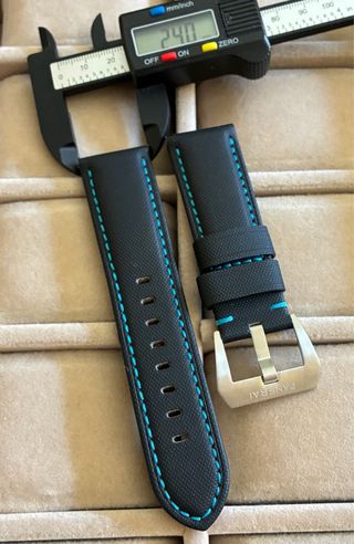 Cinturino per orologio Panerai Nero - Regata