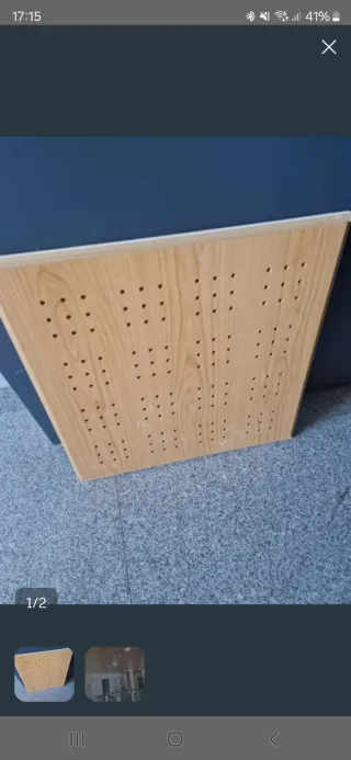 Placas de techo madera desmontables