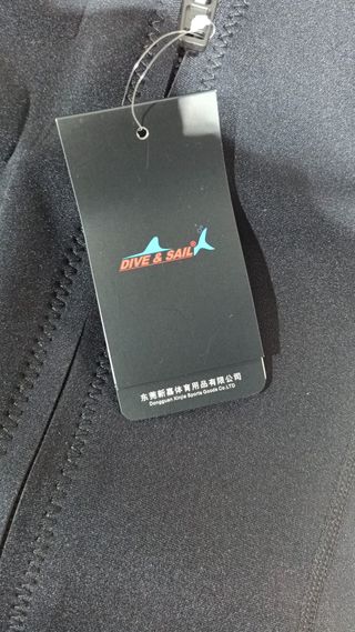 Chaqueta Neopreno Dive&Sail Talla M 2mm