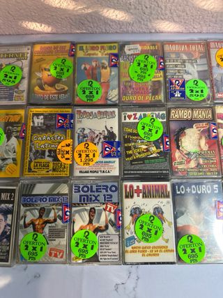 Lote Casetes Musicales Nuevos