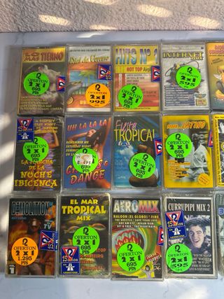 Lote Casetes Musicales Nuevos