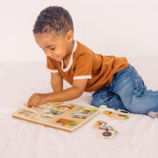 Melissa & Doug Puzzle Animales de la Granja con So