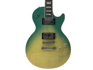 guitarra electrica epiphone les paul modern figured caribbean blue fade