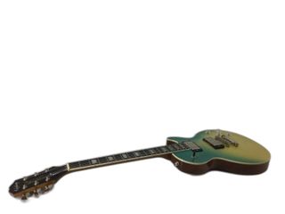 guitarra electrica epiphone les paul modern figured caribbean blue fade