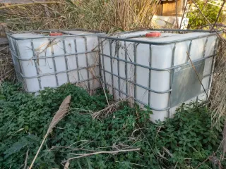 Depósito agua 1000L IBC