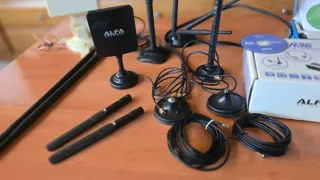 Kit Auditoría WiFi Alfa R36 + WIFISKY