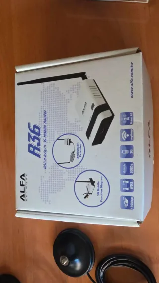 Kit Auditoría WiFi Alfa R36 + WIFISKY