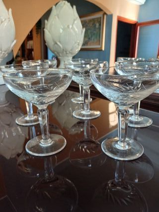 Set 7 Coppe Champagne Vintage Cristallo