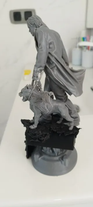 Figura Joker con perro batman