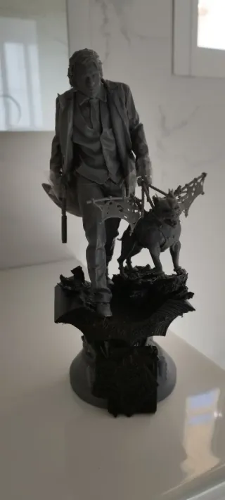 Figura Joker con perro batman