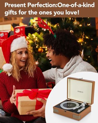 Lettore CD portatile per la casa, stile vintage