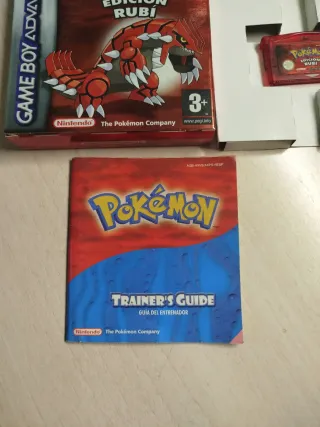 Pokémon Rubí Edición Game Boy Advance