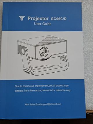 Proyector Portátil 5G WiFi Bluetooth Nuevo