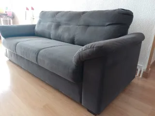 Sofá de 3 plazas gris