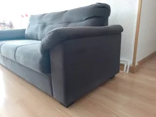 Sofá de 3 plazas gris