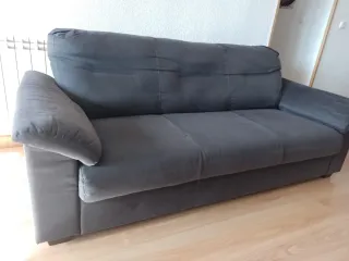 Sofá de 3 plazas gris