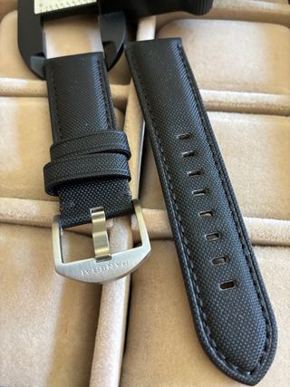 Cinturino per orologio Panerai Nero 24mm