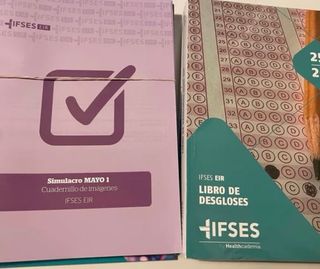 Manuales EIR IFSES + simulacros + libro desgloses